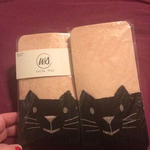 2pairs WET SEAL SoCal cat tights🐱
